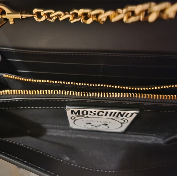 MoschinoMoschino Teddy Bear Mini Chain crossbody/Clutch Bag - Picture 5 of 14